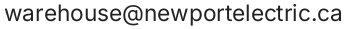Warehouse email address shown as an image